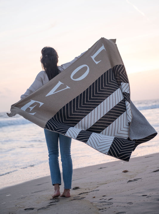 The Everyday Chevron Love Blanket